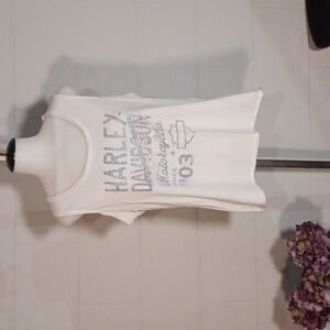 Harley Davidson patriotic tank top